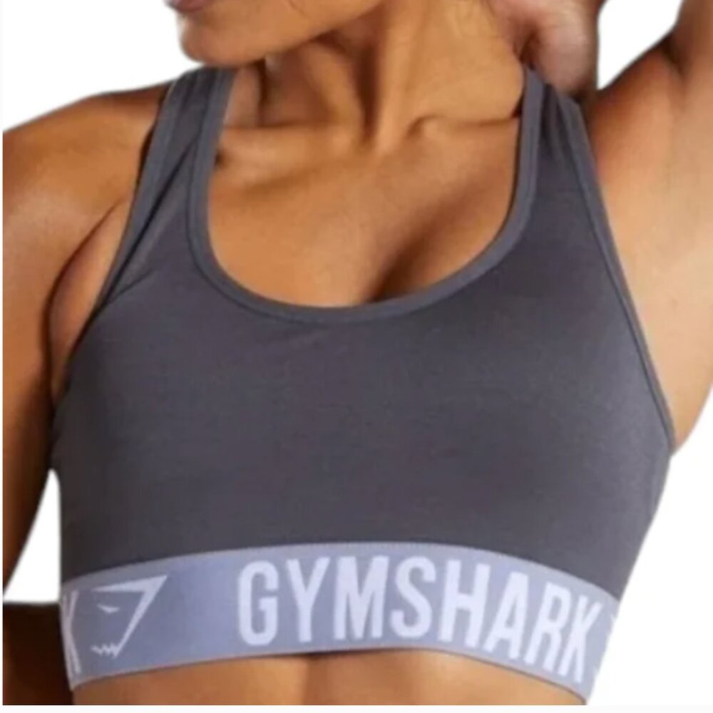 Gymshark Charcoal Sports Bra